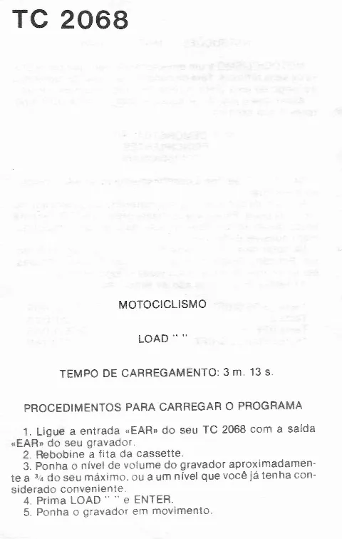 Scanned instructions
