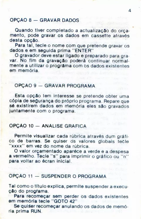 Scanned instructions