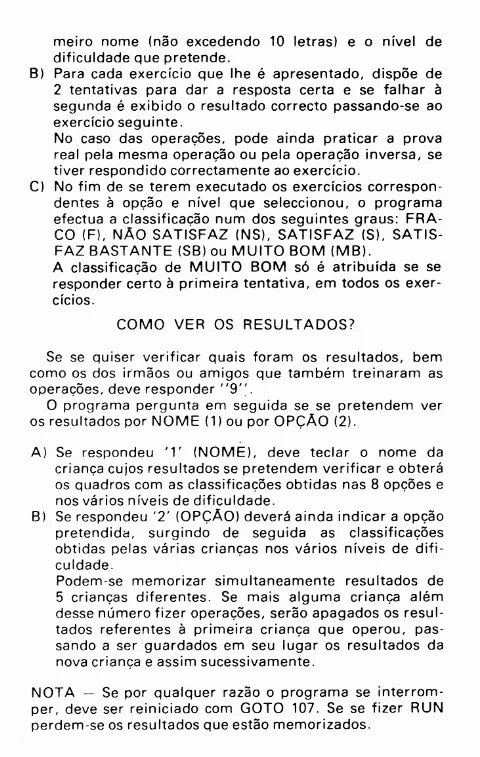 Scanned instructions