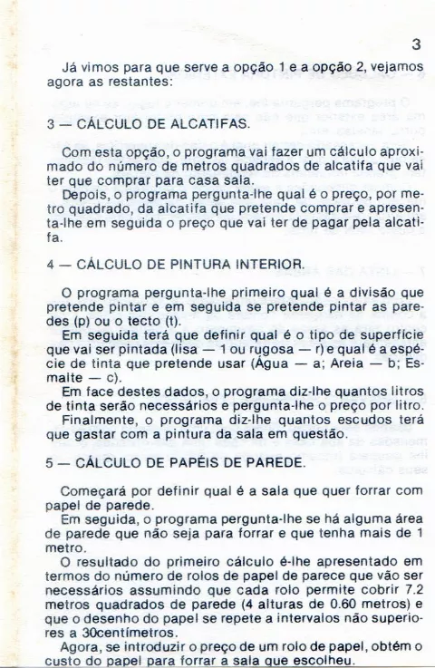 Scanned instructions