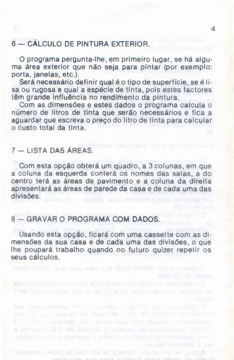 Scanned instructions