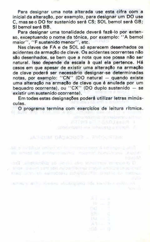 Scanned instructions