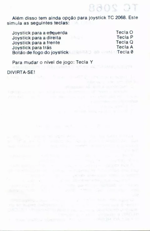 Scanned instructions