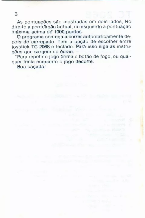 Scanned instructions