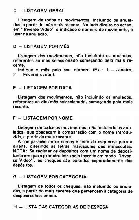 Scanned instructions