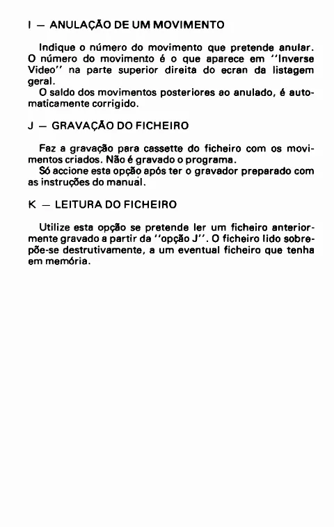 Scanned instructions