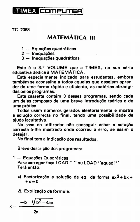 Scanned instructions