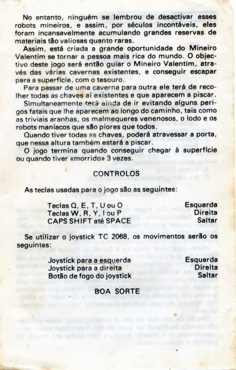 Scanned instructions