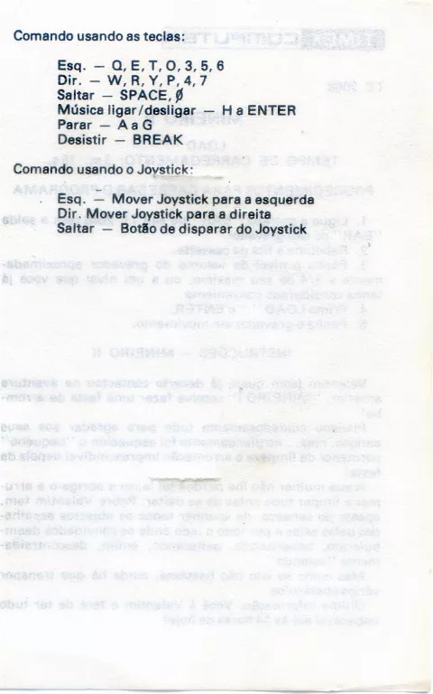 Scanned instructions
