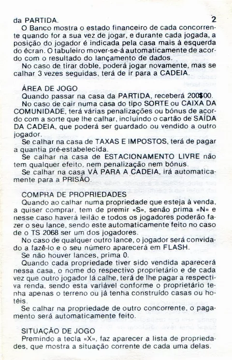 Scanned instructions