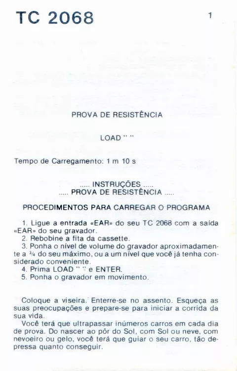 Scanned instructions