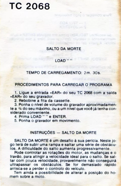 Scanned instructions