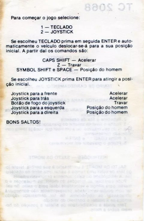 Scanned instructions