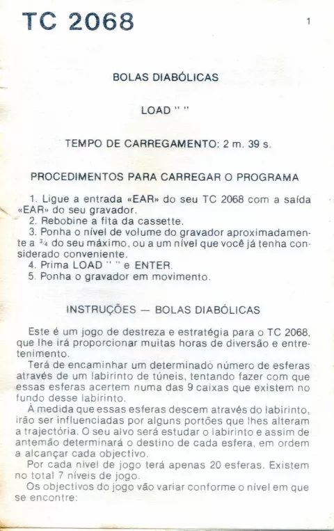Scanned instructions