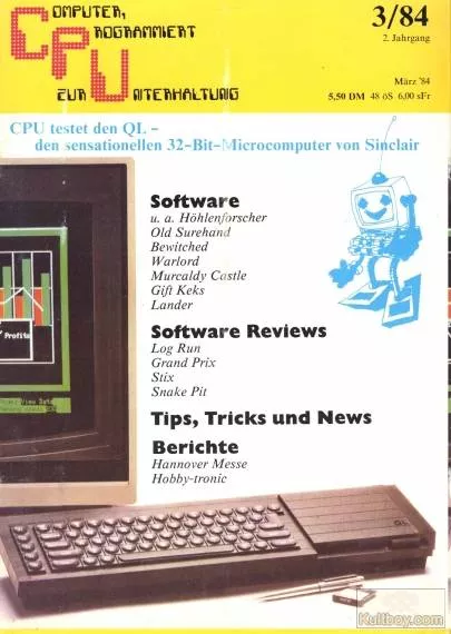 Cover of CPU (Computing, Programmert zur Unterhaltung)