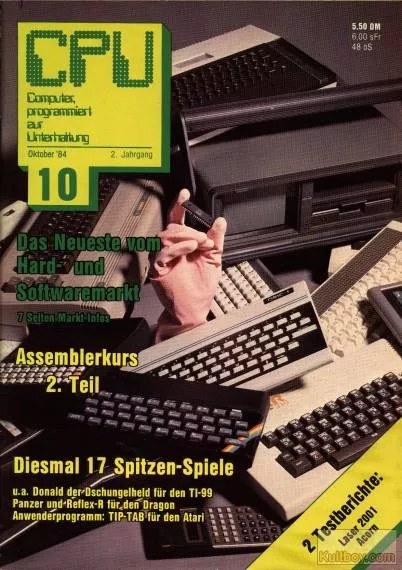 Cover of CPU (Computing, Programmert zur Unterhaltung)