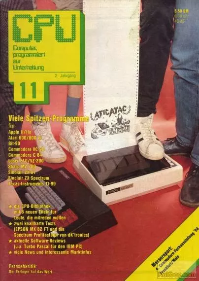 Cover of CPU (Computing, Programmert zur Unterhaltung)