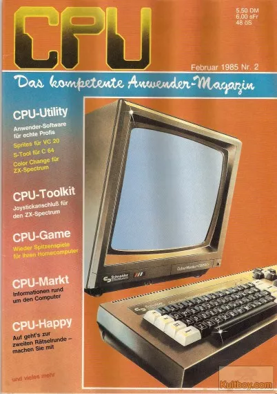 Cover of CPU (Computing, Programmert zur Unterhaltung)