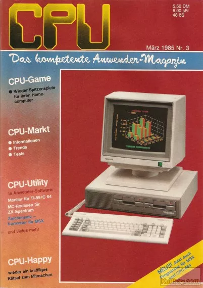 Cover of CPU (Computing, Programmert zur Unterhaltung)