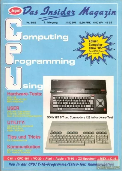 Cover of CPU (Computing, Programmert zur Unterhaltung)