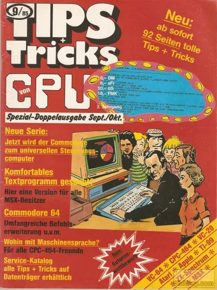 Cover of CPU (Computing, Programmert zur Unterhaltung)