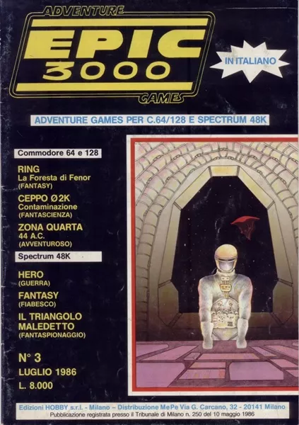 Cover of Epic 3000