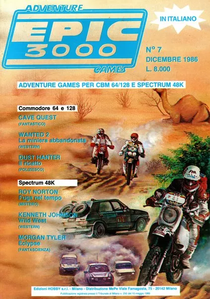 Cover of Epic 3000