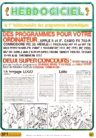 Cover of Hebdogiciel