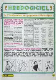 Cover of Hebdogiciel