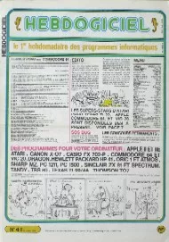 Cover of Hebdogiciel