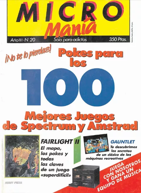 Cover of Micromanía