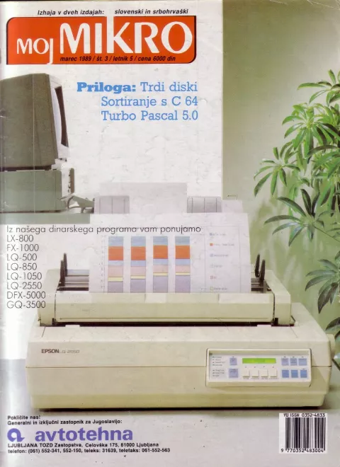 Cover of Moj mikro/SL