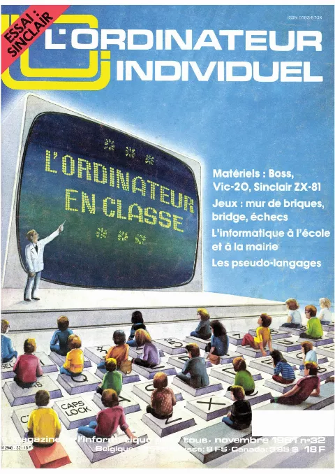 Cover of L'Ordinateur individuel
