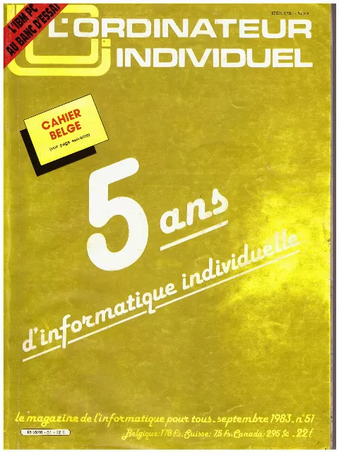 Cover of L'Ordinateur individuel