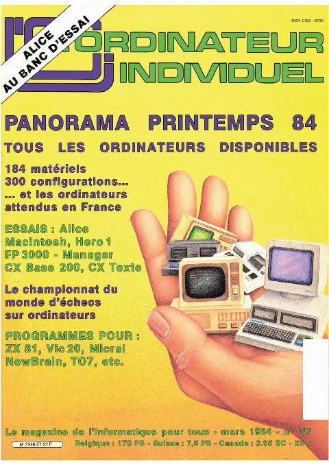 Cover of L'Ordinateur individuel