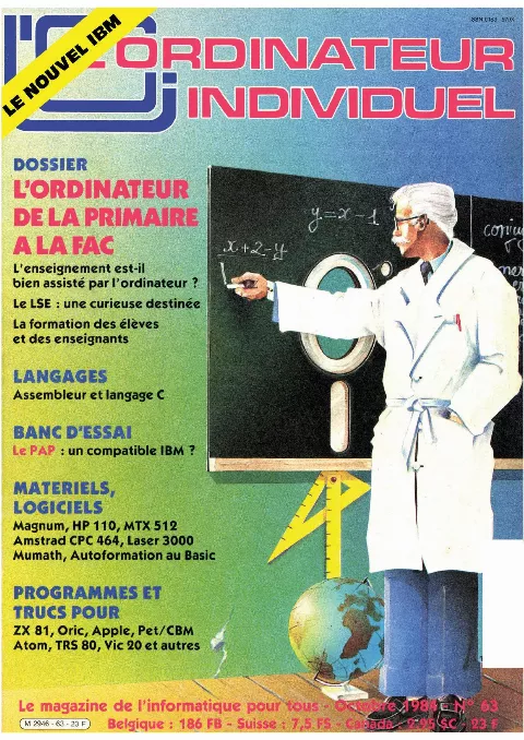 Cover of L'Ordinateur individuel
