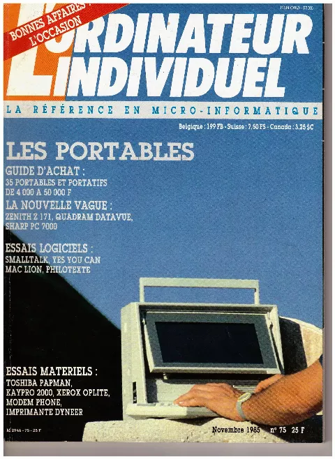 Cover of L'Ordinateur individuel