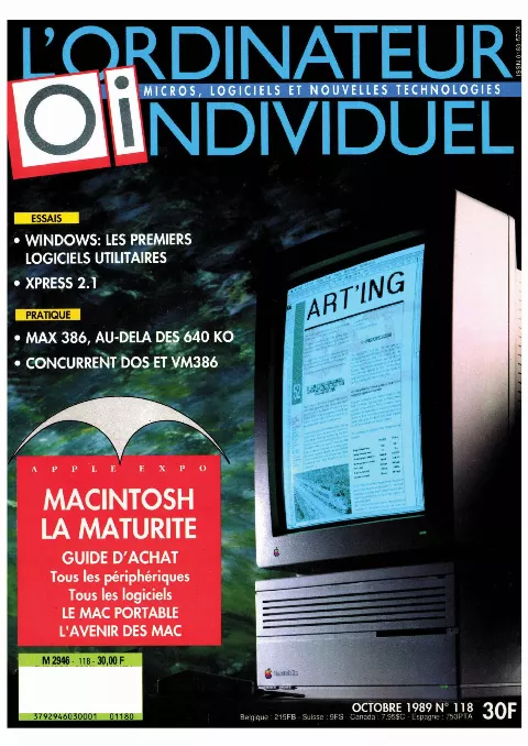 Cover of L'Ordinateur individuel