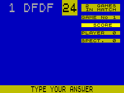 Running screen