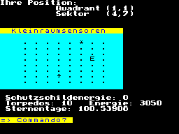 Running screen