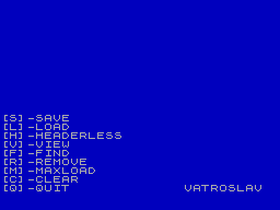 Running screen