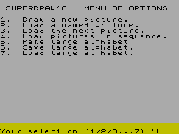 Running screen