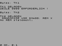 Running screen