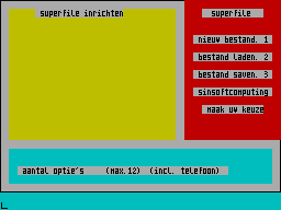 Running screen