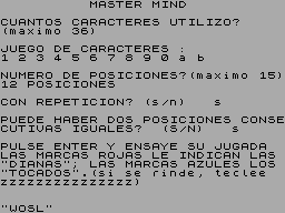 Running screen