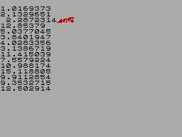 Running screen