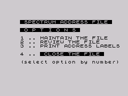 Running screen