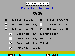 Running screen