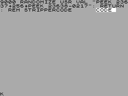 Running screen