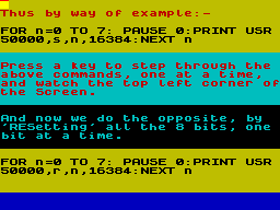 Running screen